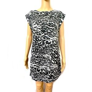 APT.9 Animal Print Mini Dress